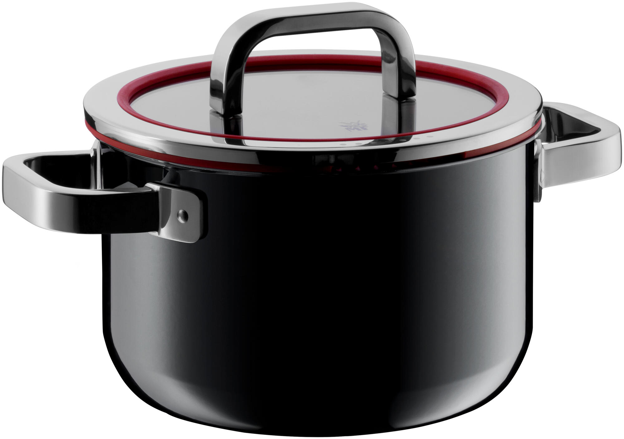 Lage kookpot 20 cm Fusiontec Functional Black