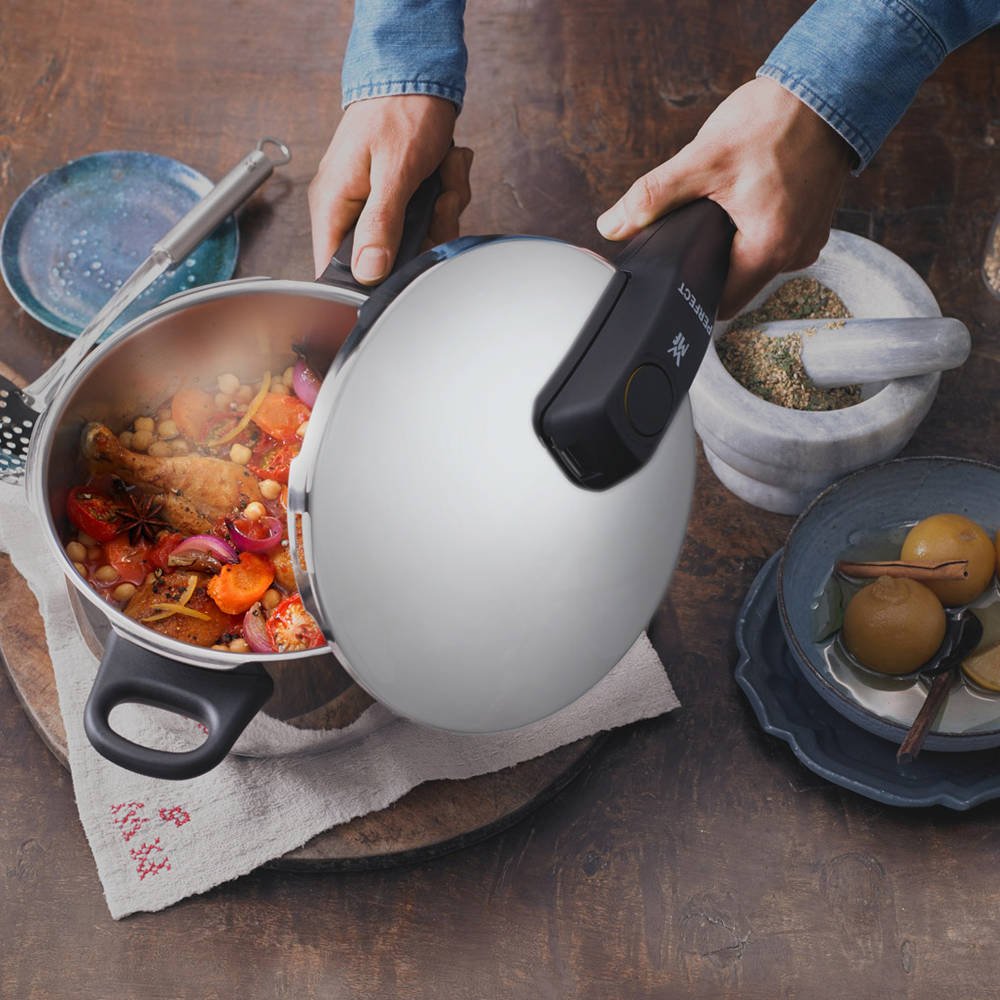 Zal het eten niet droog en te gaar zijn?