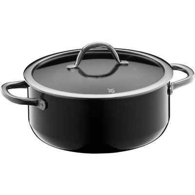WMF Fusiontec Inspire braadpan met deksel 24 cm zwart
