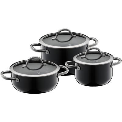 WMF Fusiontec Inspire 3-delige kookset Zwart