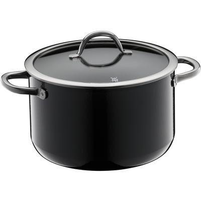 WMF Fusiontec Inspire soeppot met deksel 24 cm zwart