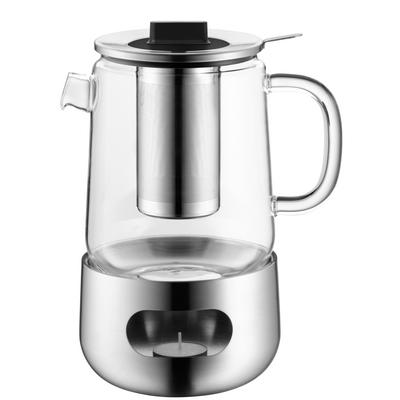 Theepot met filter en warmhouder SensiTea