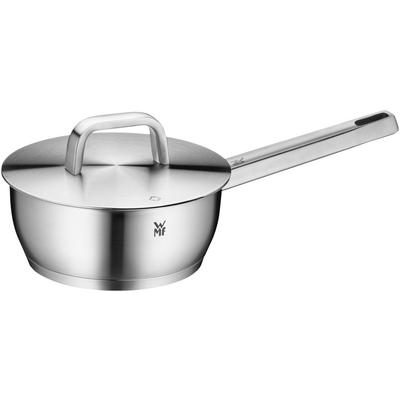 Iconic steel pan 18 cm met deksel