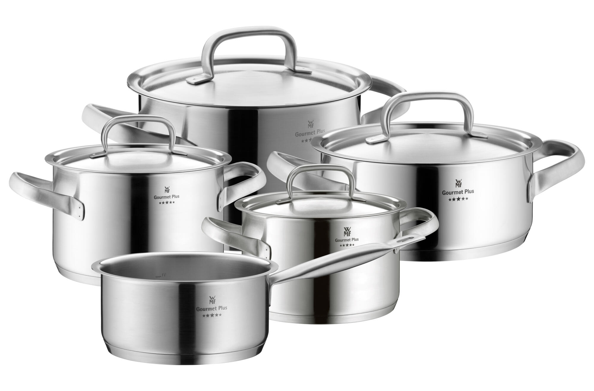 Gourmet Plus Batterie de cuisine 5 pièces*